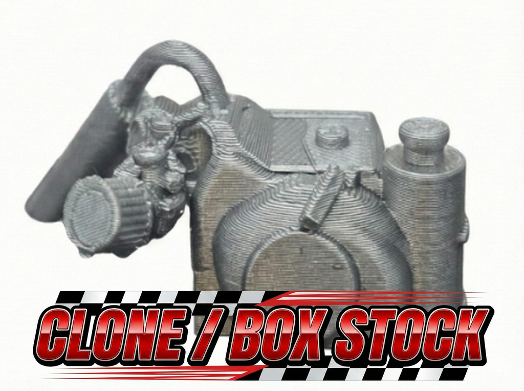 3D Printed Outlaw Kart Model Engine