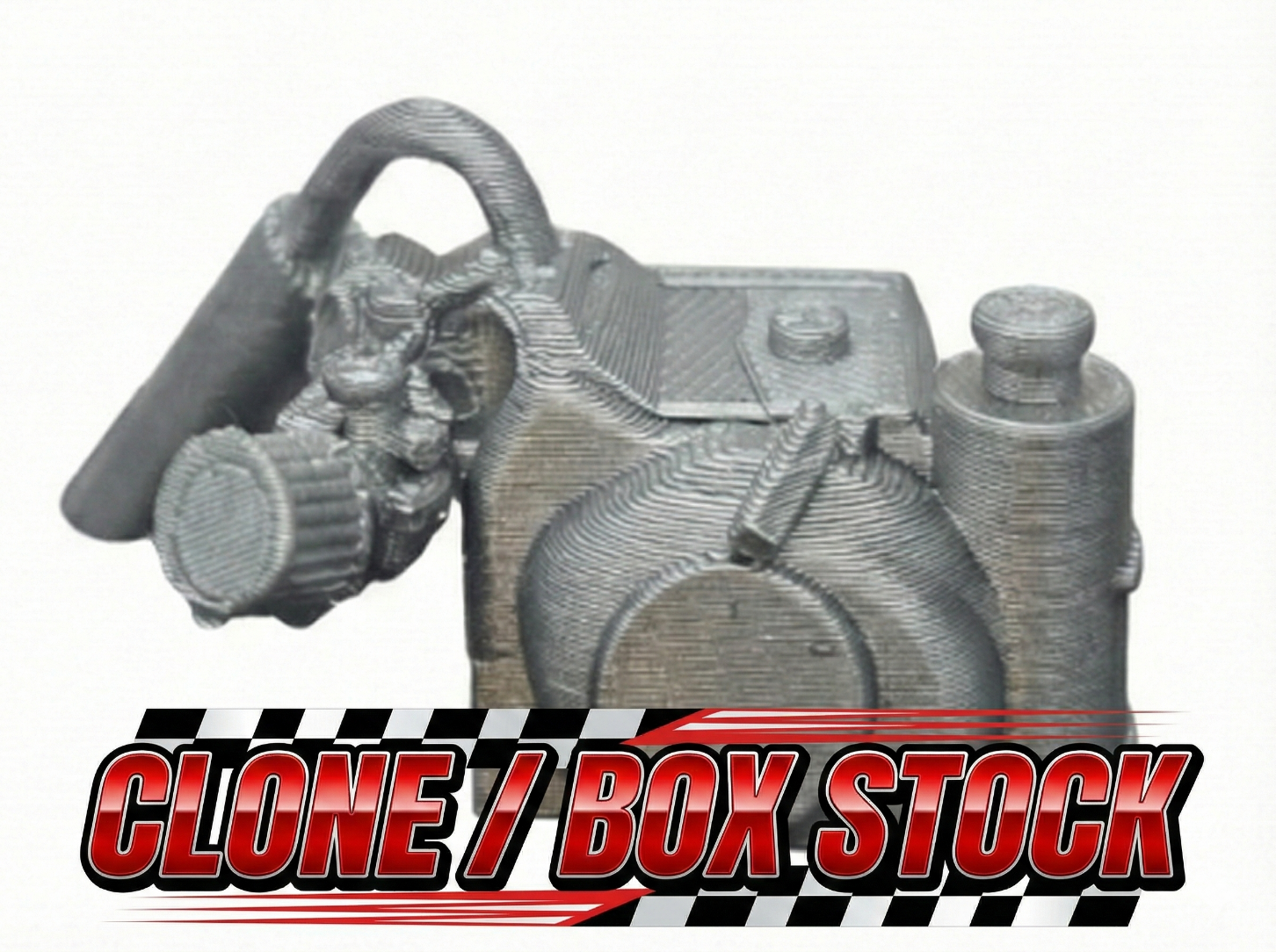 3D Printed Outlaw Kart Model Engine